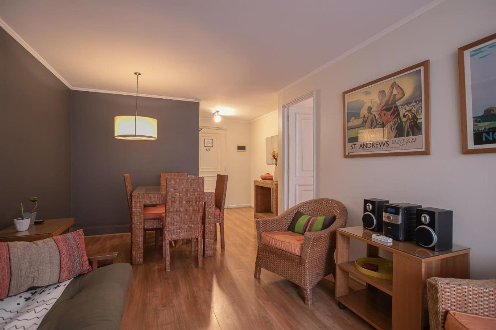 Comfy Urban Style Steps From Costanera Center Apartment