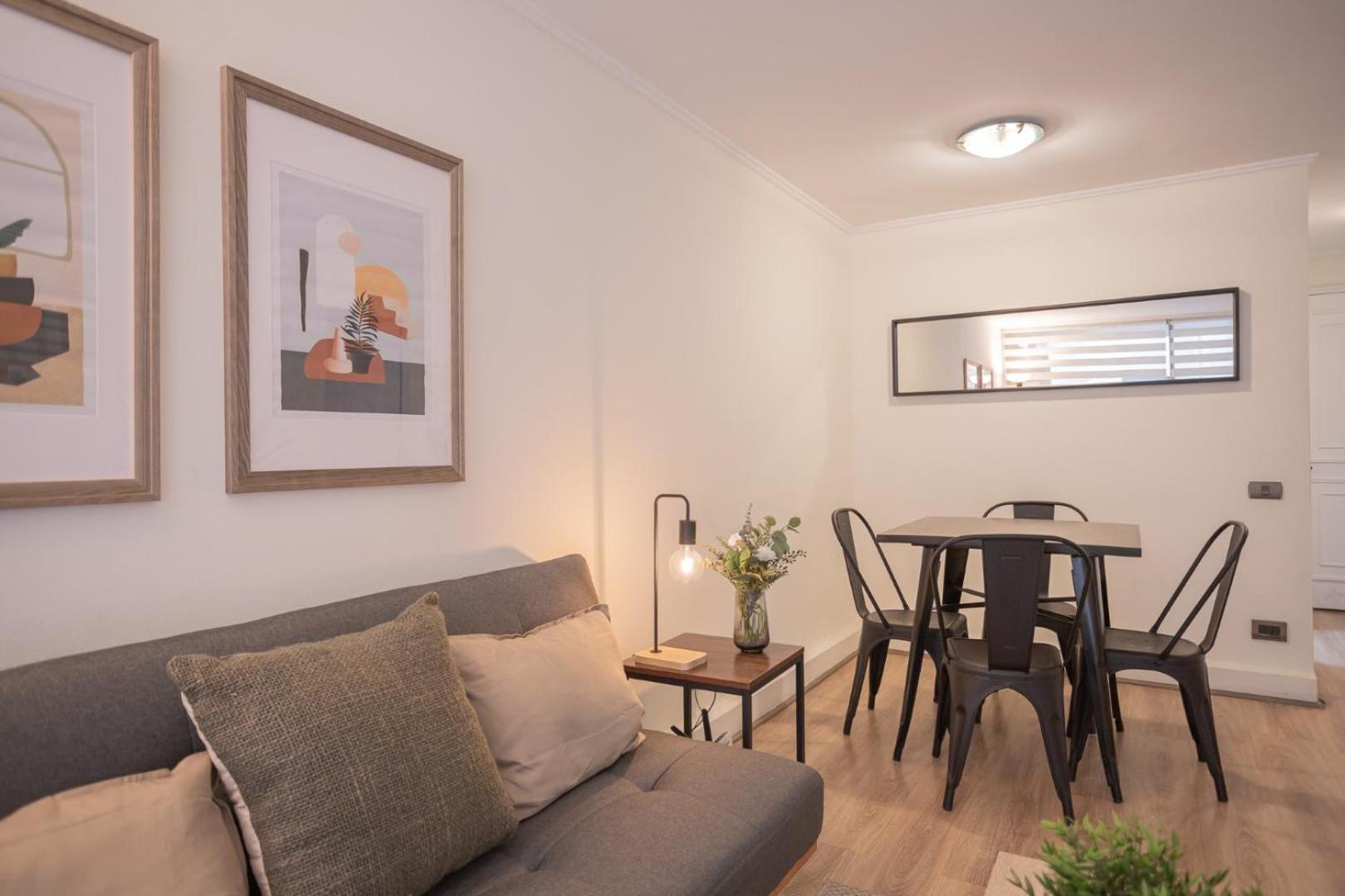 Apartamento Comodidad Sofisticada A Pasos Del Costanera Center Santiago de Chile