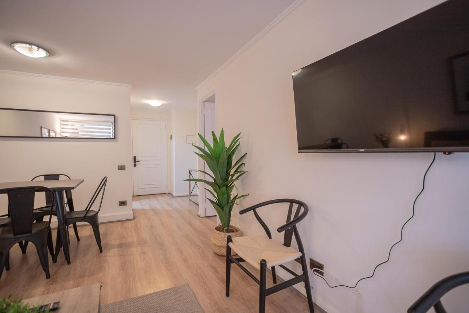 Apartamento Comodidad Sofisticada A Pasos Del Costanera Center Santiago de Chile