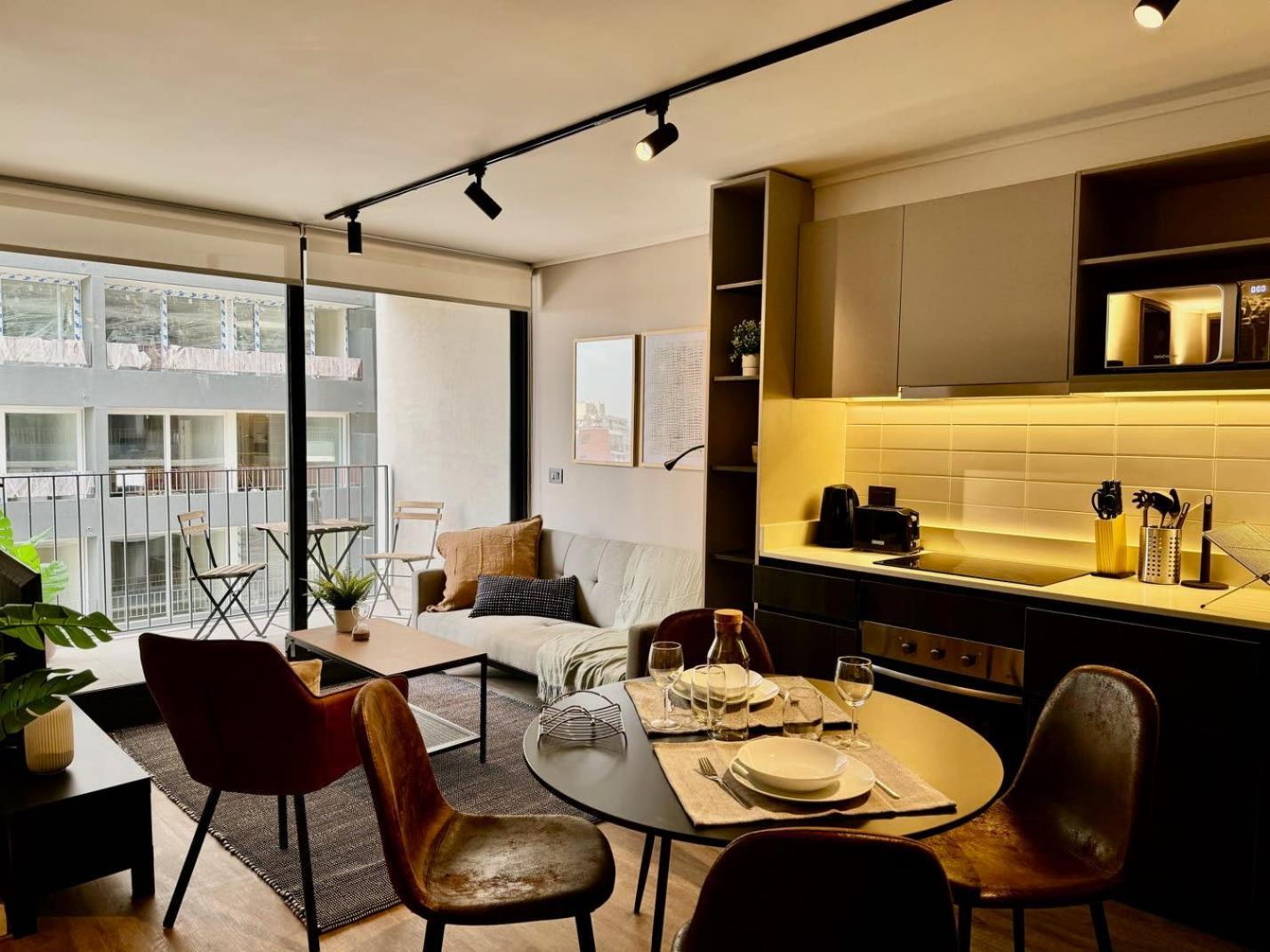 Apartamento Hom I Lujoso Depto 2d2b, Nunoa Con Estacionamiento Santiago de Chile