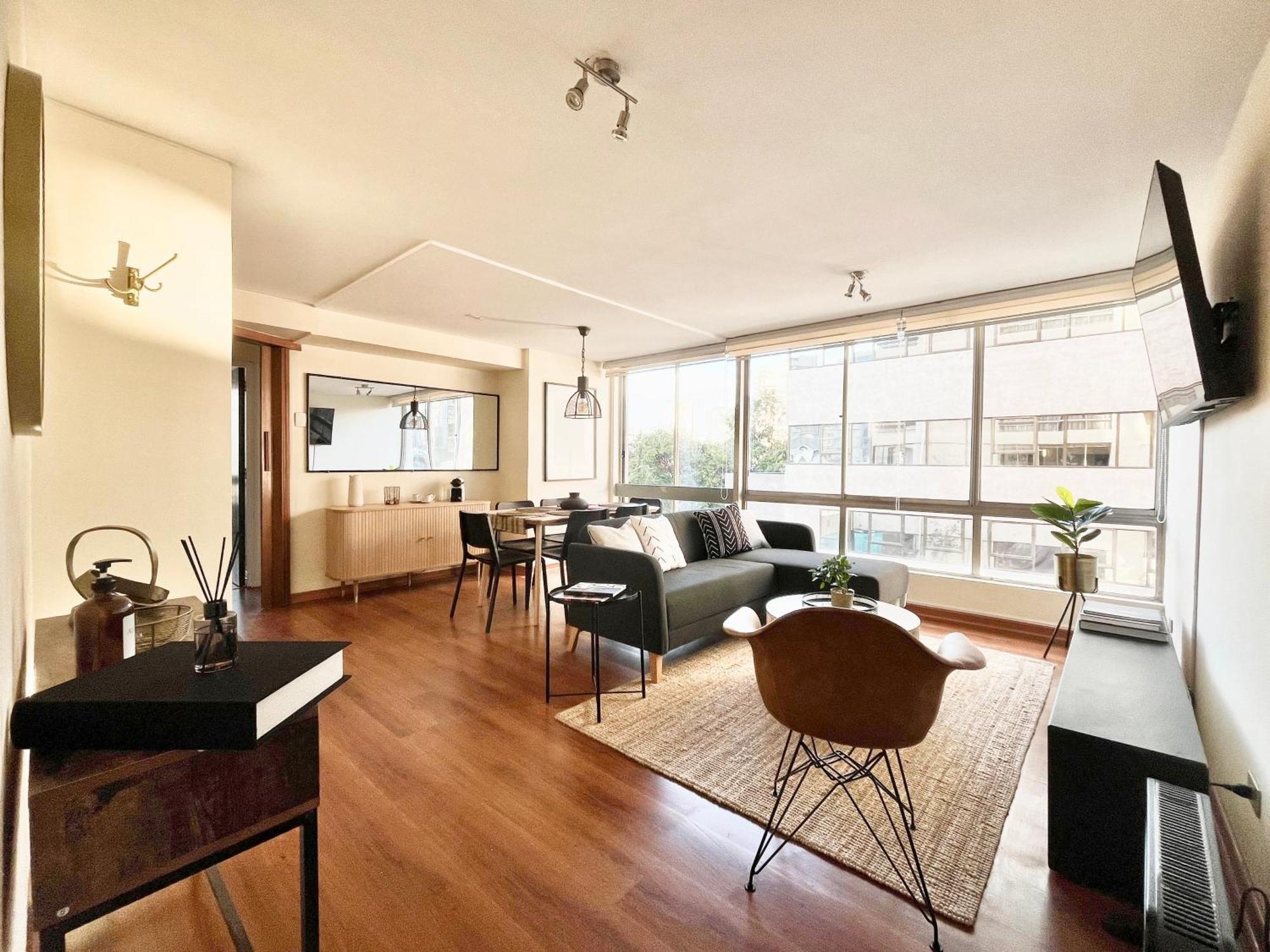 Apartamento Mall Parque Arauco, Mall Apumanque Y Metro Manquehe
