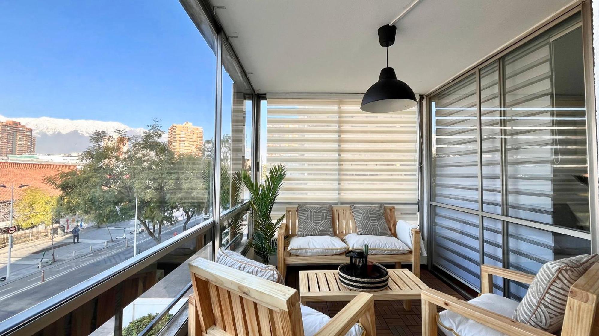 Apartamento Mall Parque Arauco, Mall Apumanque Y Metro Manquehe *
