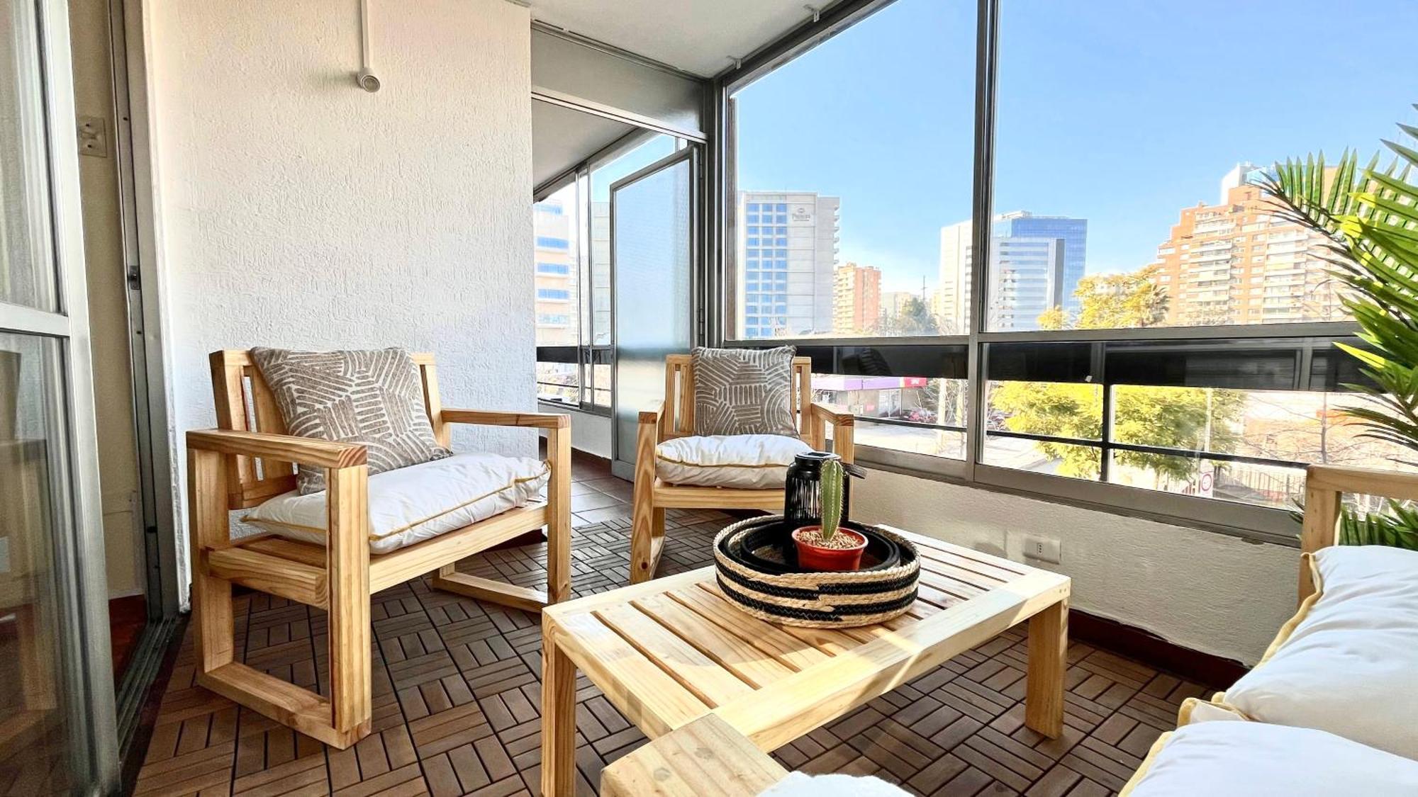 Apartamento Mall Parque Arauco, Mall Apumanque Y Metro Manquehe Santiago de Chile