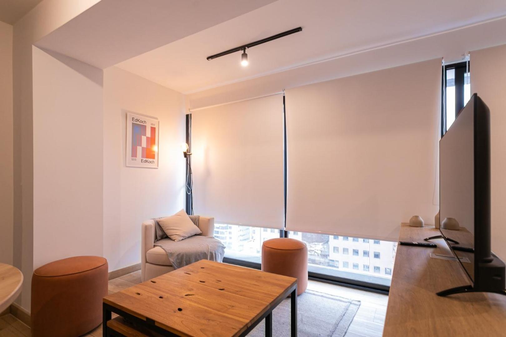 Vive La Modernidad Estudio En Barrio El Golf Apartamento Santiago de Chile
