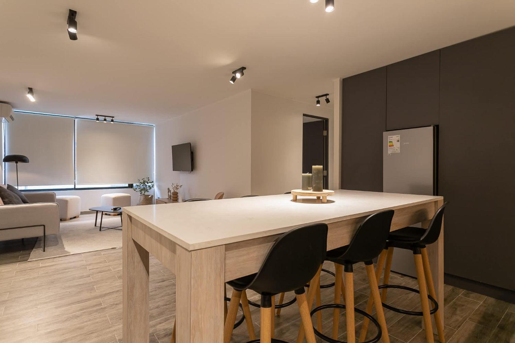 Apartment Comodidad Y Ubicacion 2d 2b Grupal Santiago