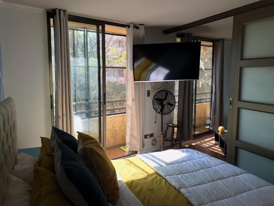 Lindo Y Acogedor Dpto Cerca Metro Catolica 402 Apartamento *