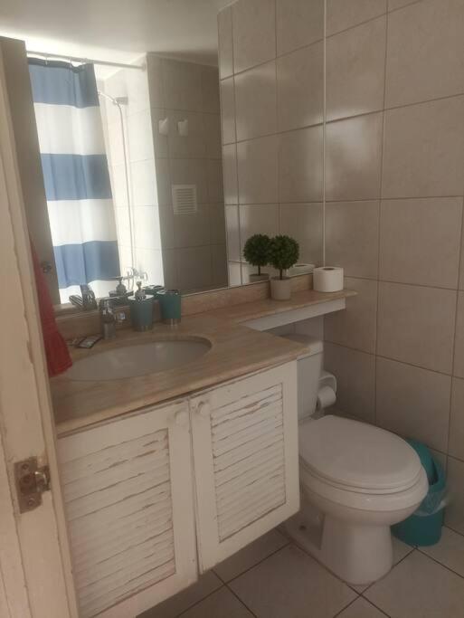 Apartamento Lindo Y Comodo Dpto En El Corazon De Stgo , Al Lado De Metro Baquedano 1001