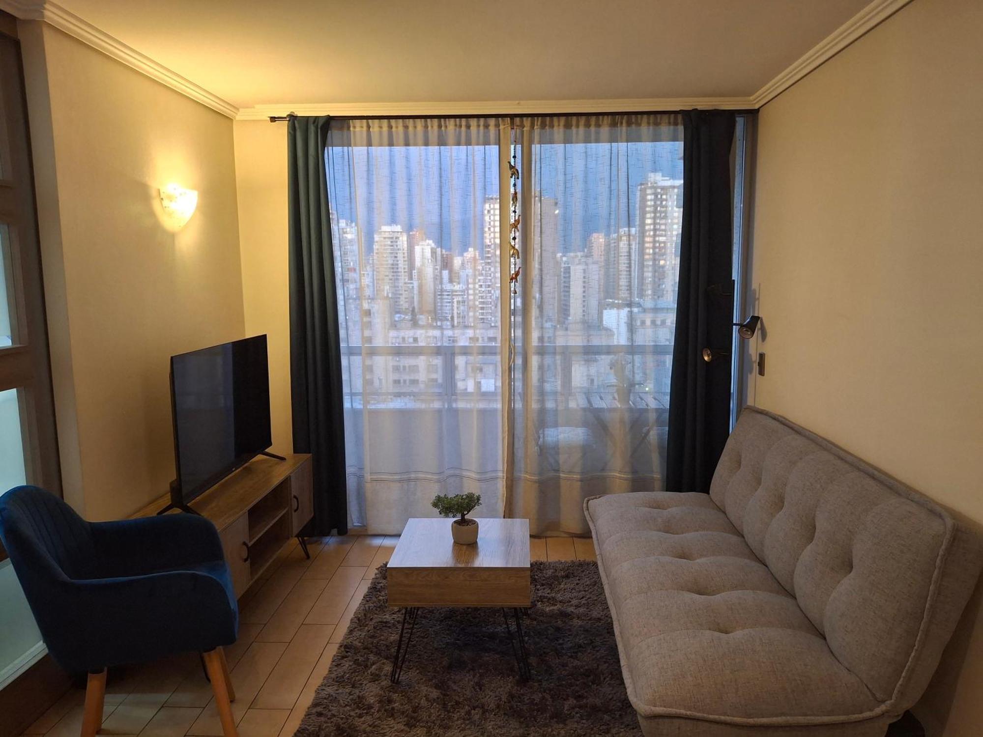 Acogedor 2 En Santiago, Cerca De La Moneda Apartamento