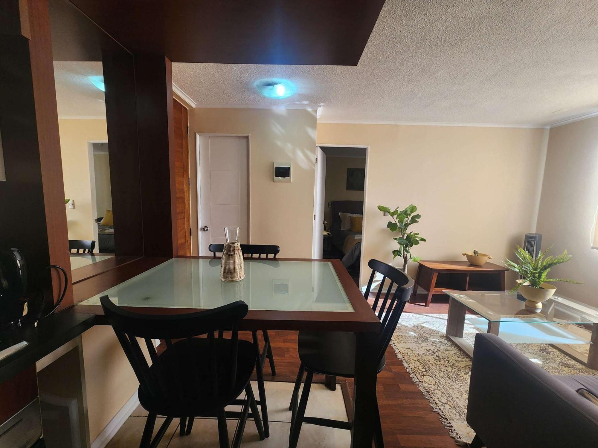 Apartamento Hom I Comodo Departamento 3pax 2d1b Calle Merced Stgo