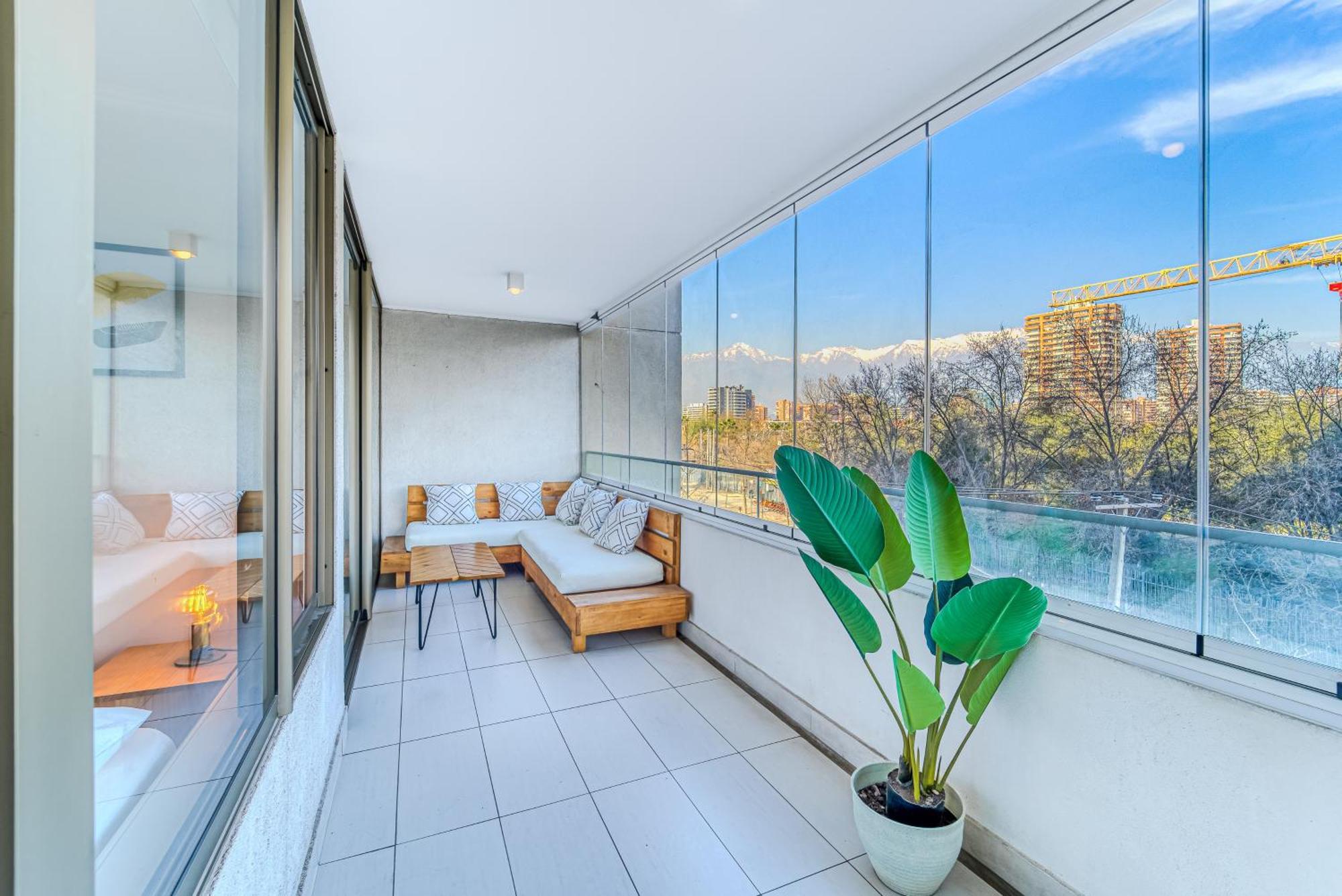 Apartamento Citadel View 2br Balcony & Parking Santiago de Chile