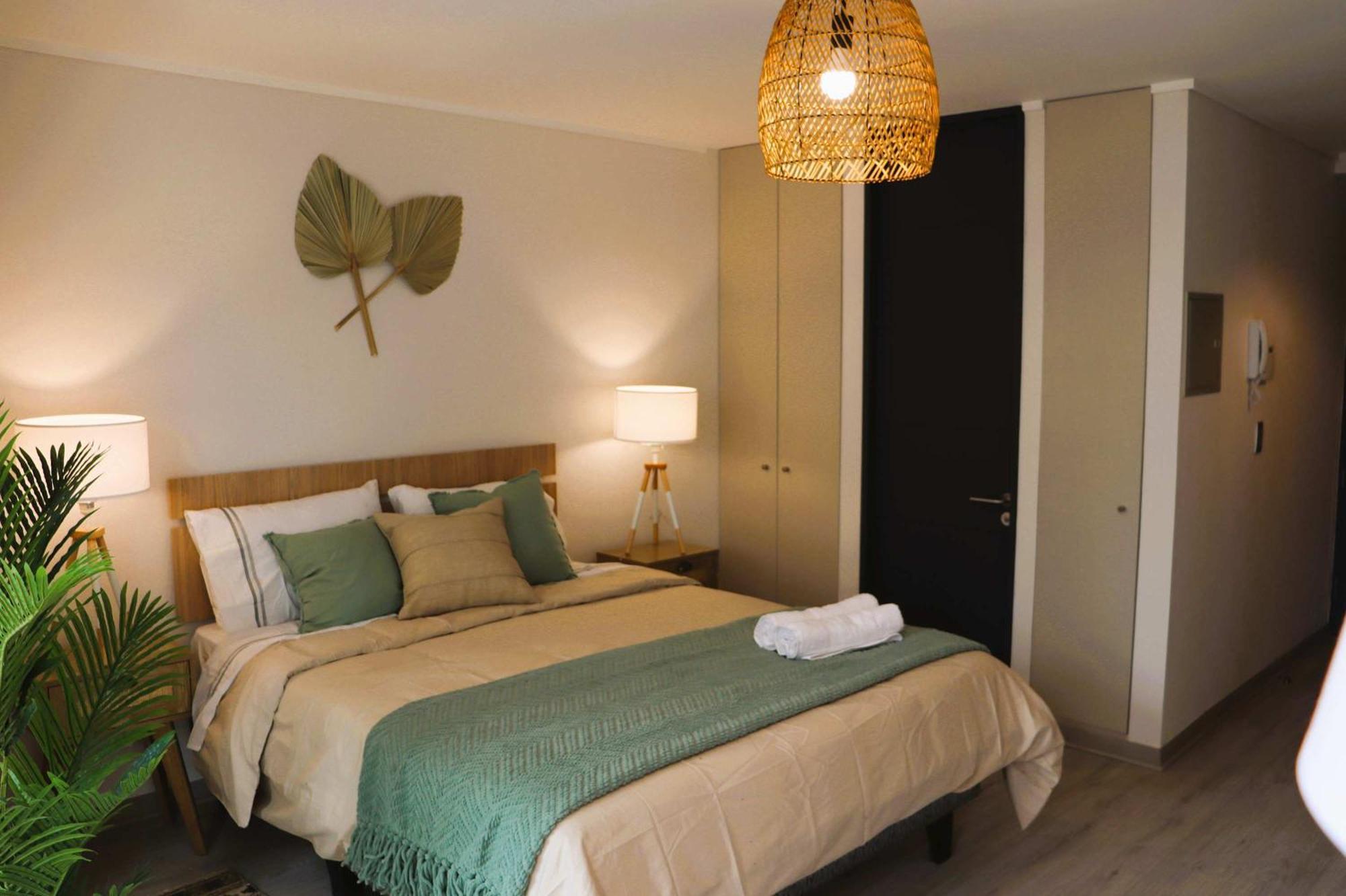Apartamento Hom I Moderno Y Amplio 2pax Terraza Santiago de Chile