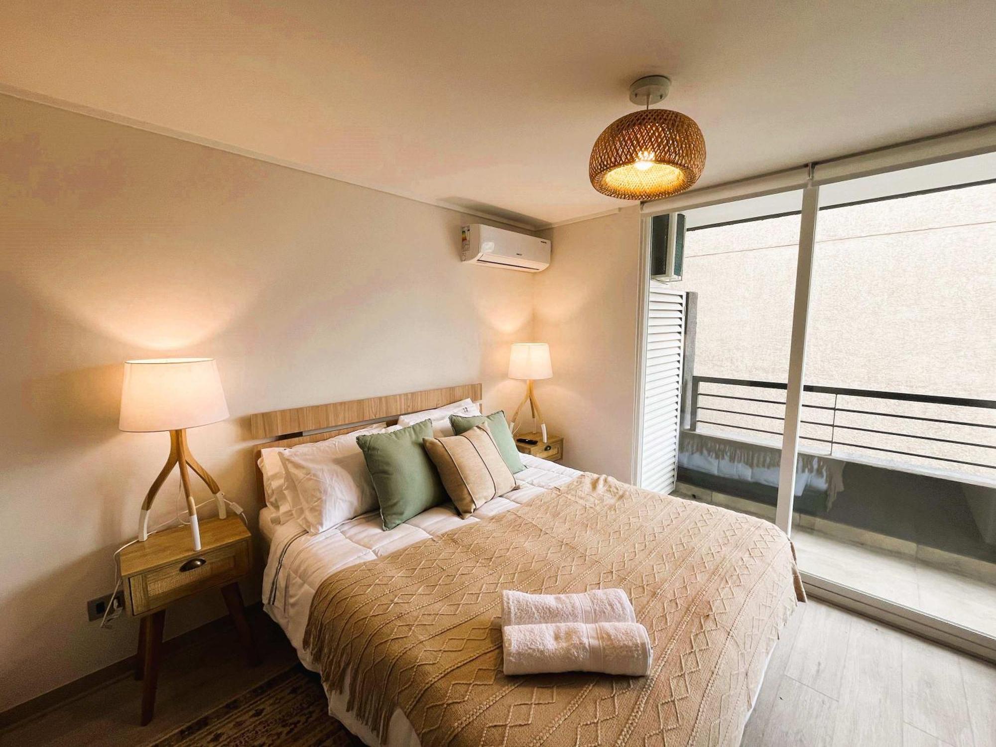 Apartamento Hom I Depto 4pax 2d2b A Estrenar En Centro Santiago de Chile