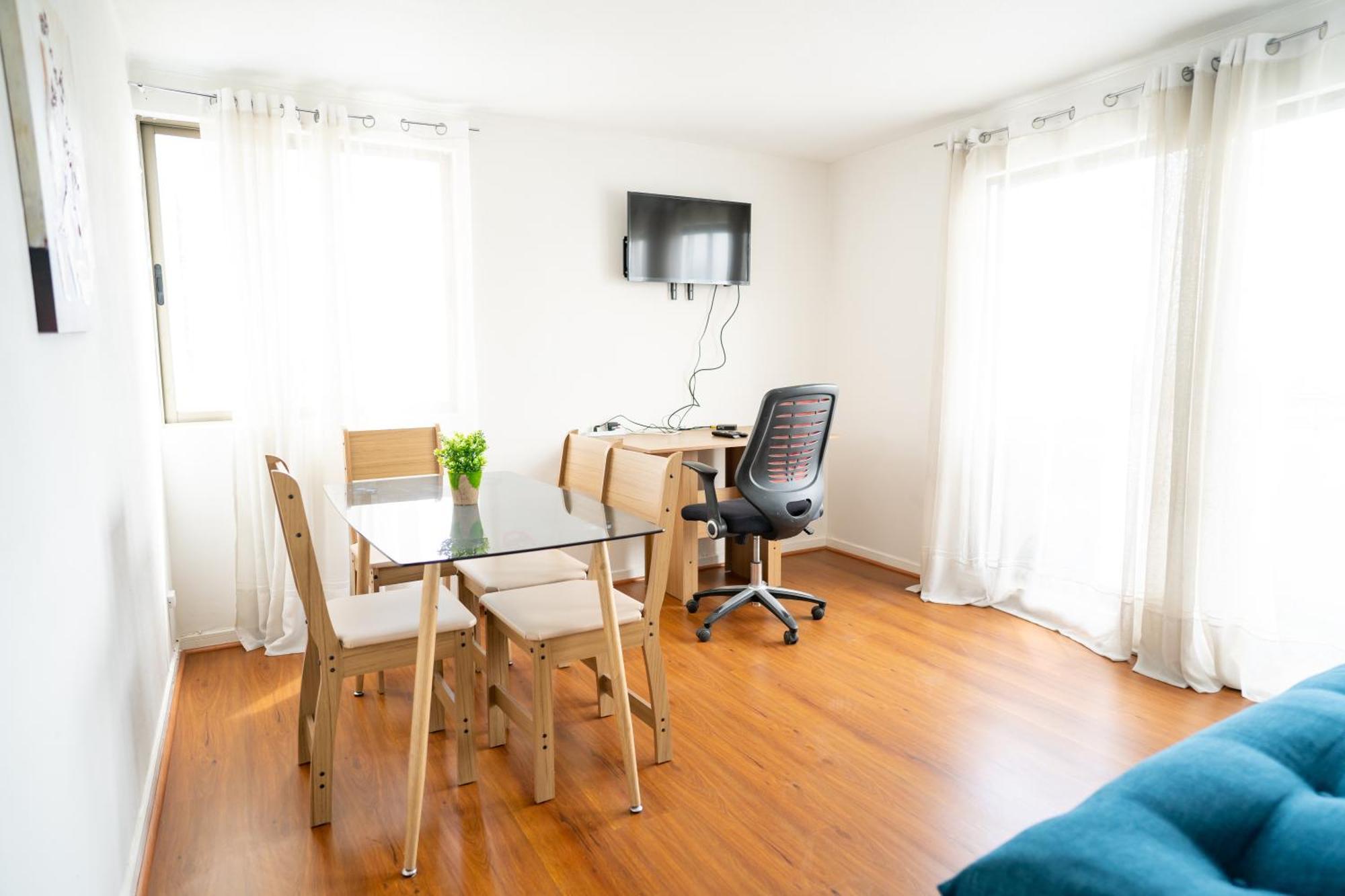 Apartamento Bonito Departamento Cerca Del Parque Ohiggins *