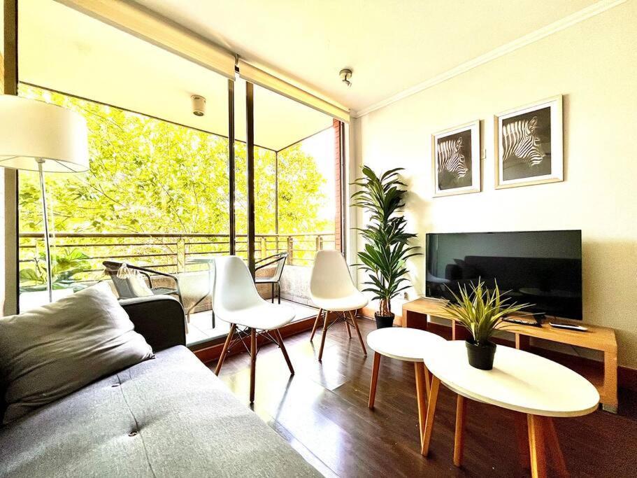 Apartment Gran Ubicacion A Metro Y El Golf Santiago