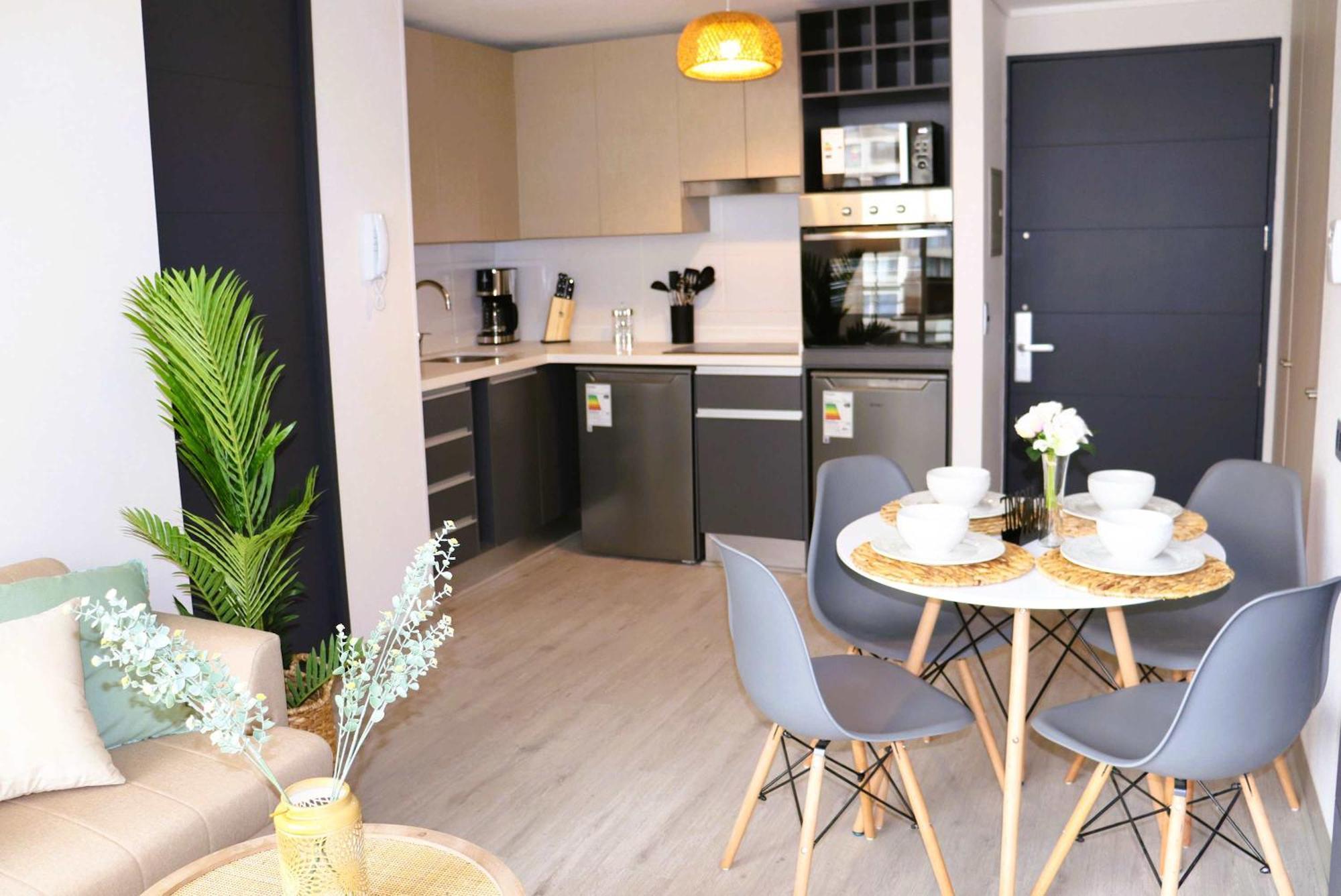 Apartamento Hom I Depto 4pax 2d2b A Estrenar En Centro