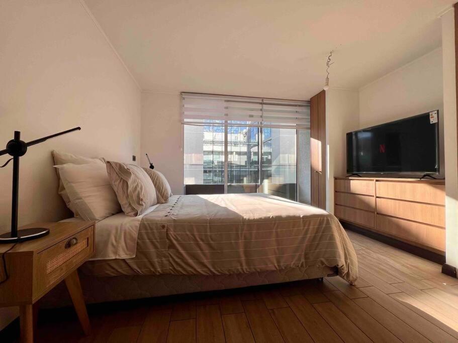 Departamento Totalmente Equipado En Condes Con Aire Acondicionado Santiago