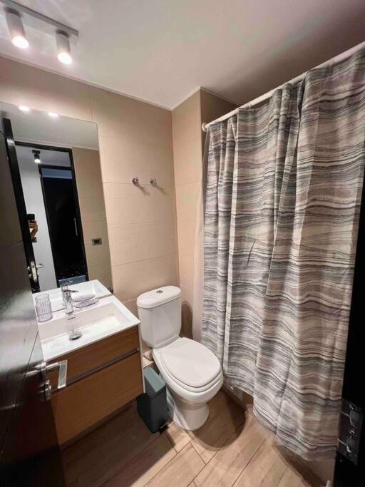 Apartamento Departamento Totalmente Equipado En Condes Con Aire Acondicionado *