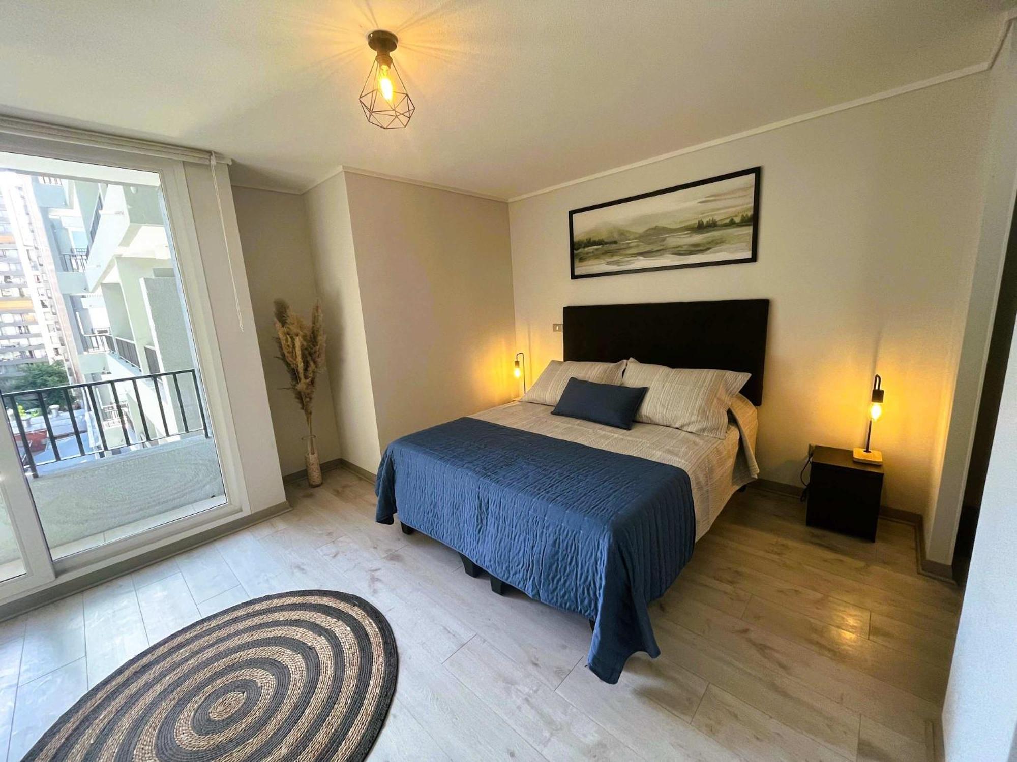 Hom I Nuevo 2pax En Calle Carmen Apartamento Santiago de Chile