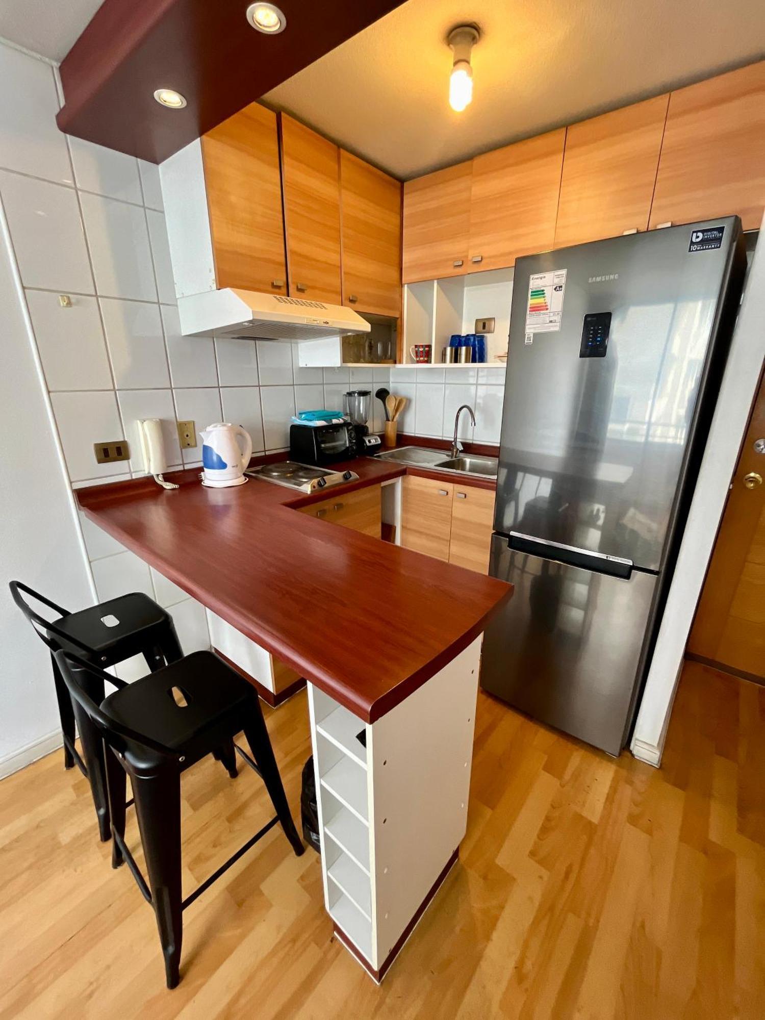 Apartamento Comodidad Y Seguridad En Centro Santiago de Chile