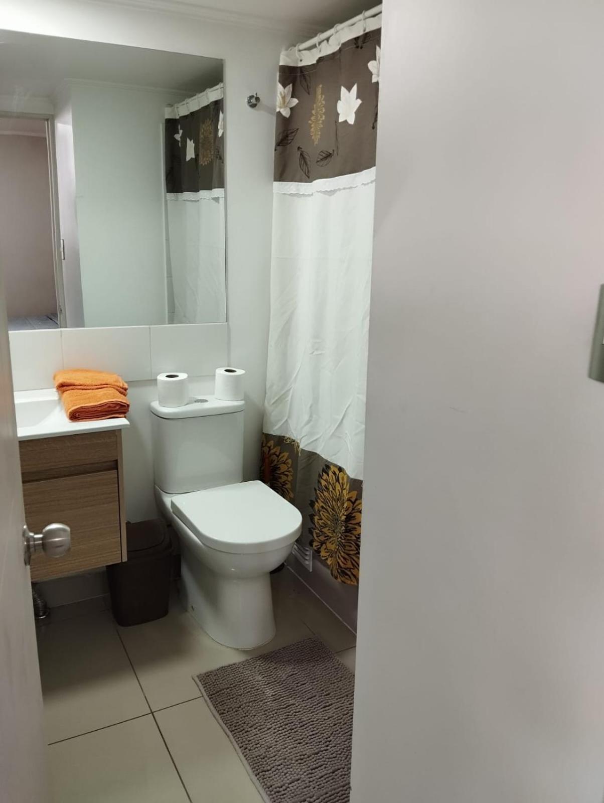 Apartment Depto 1 Ambiente Metro Santa Ana Con Todo Lo Necesario