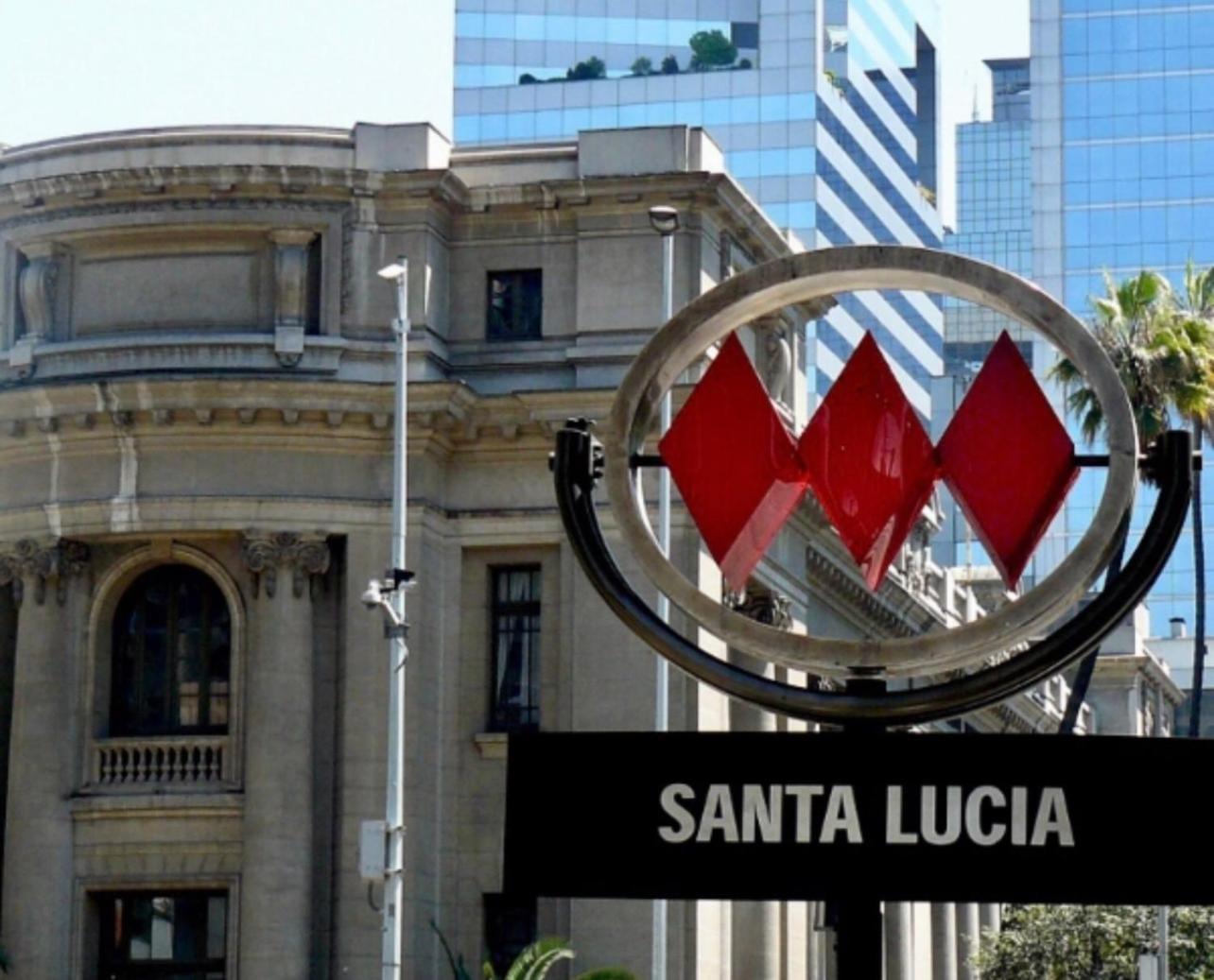 Apartamento 1asalida Estacion Metro Santa Lucia *