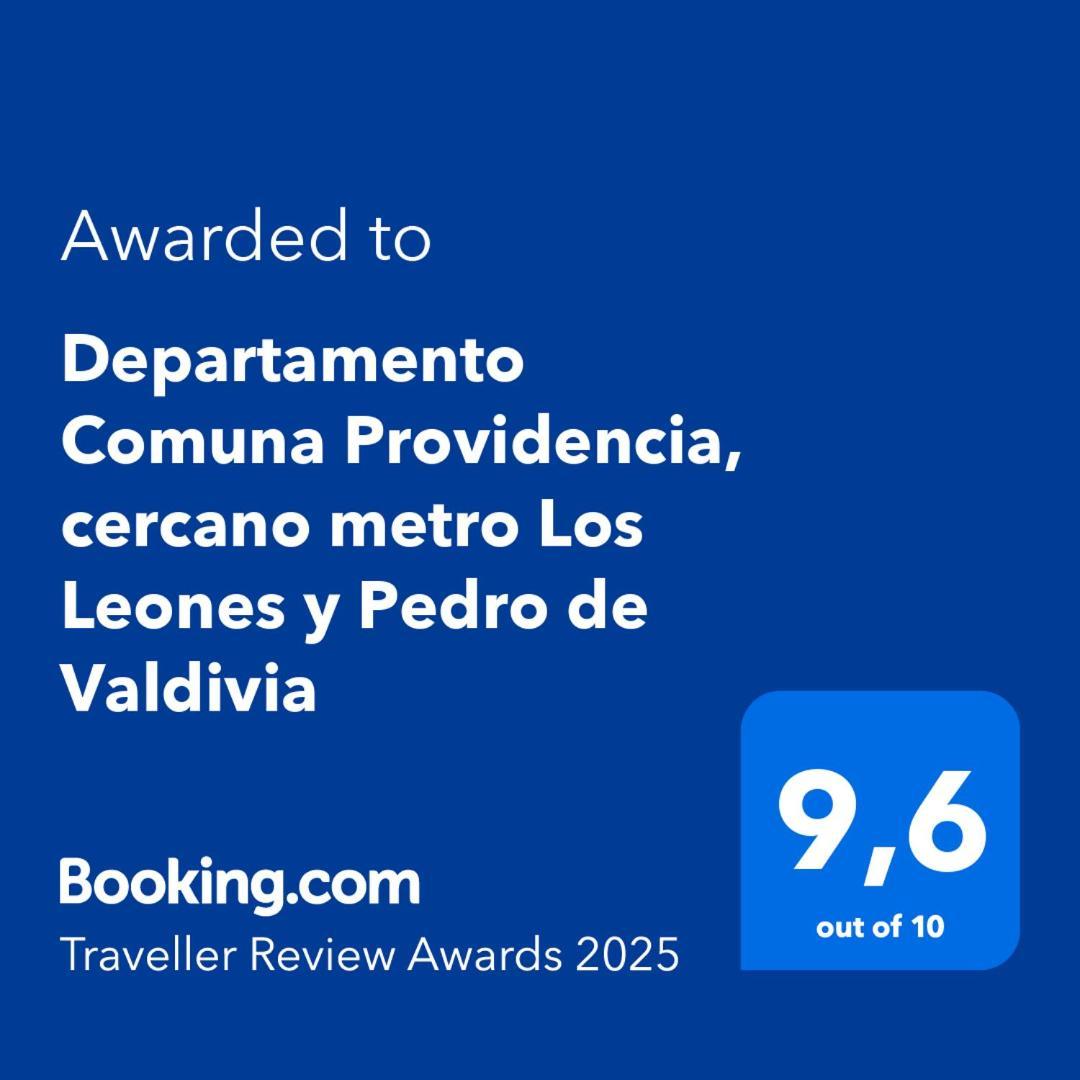 Departamento Comuna Providencia, Cercano Metro Leones Y Pedro De Valdivia