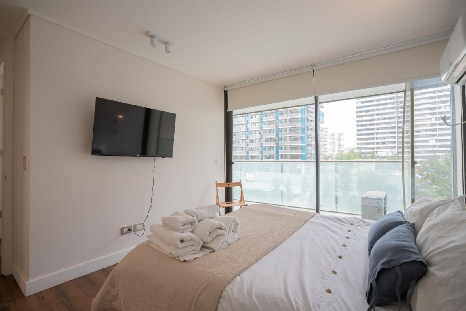 Apartment Total Comfort Steps From Parque Araucano Santiago