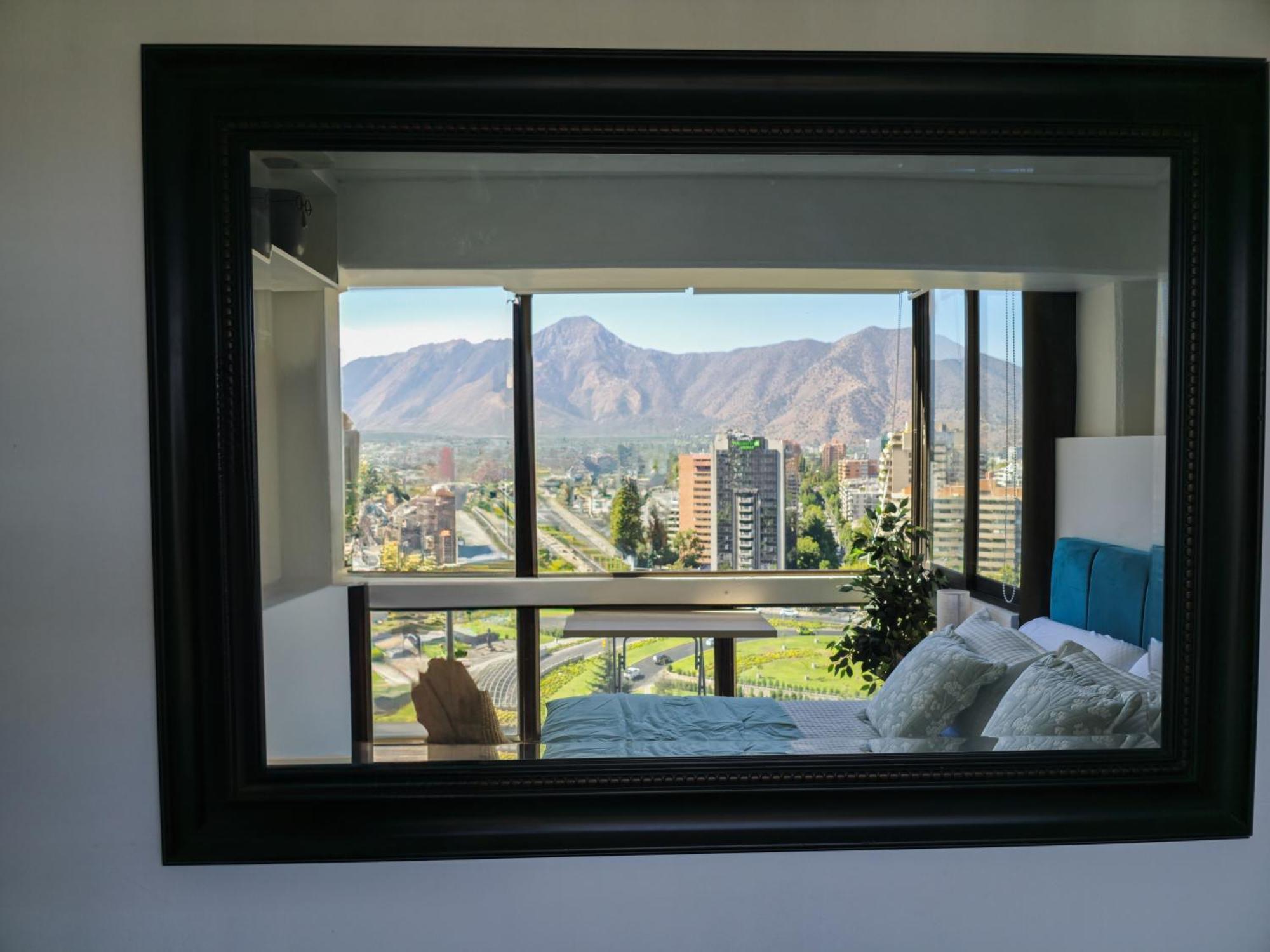 Vista Increible A Pasos Del Parque Arauco Apartamento