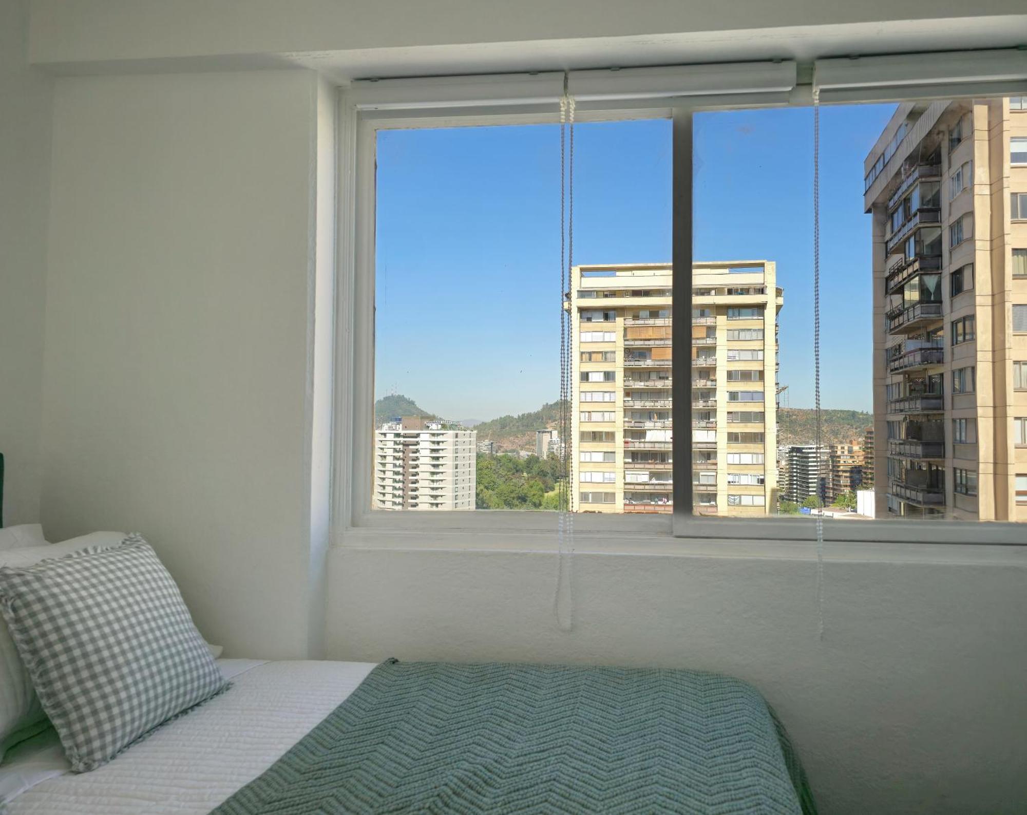 Apartamento Vista Increible A Pasos Del Parque Arauco *