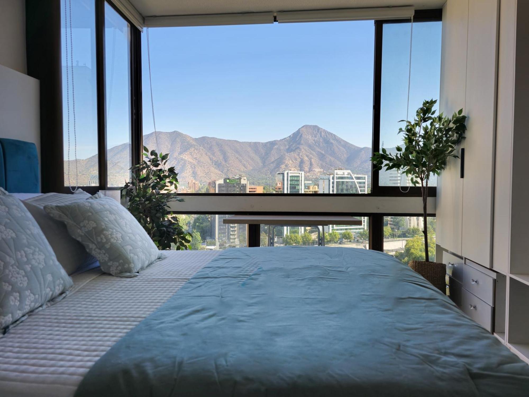 Vista Increible A Pasos Del Parque Arauco Apartamento *