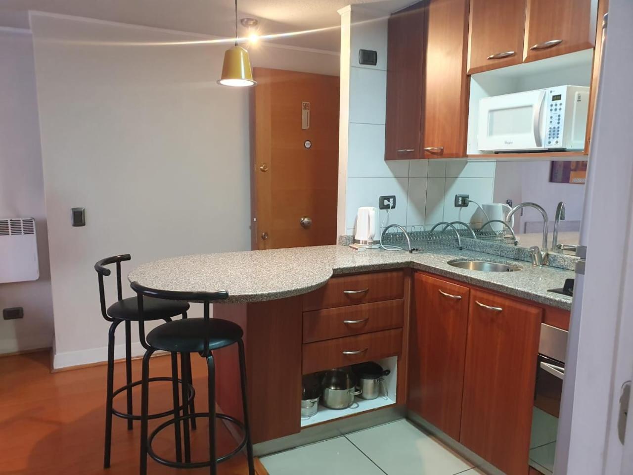 Departamento En El Corazon De Providencia, Entre Metro Leones Y Pedro De Valdivia Apartamento