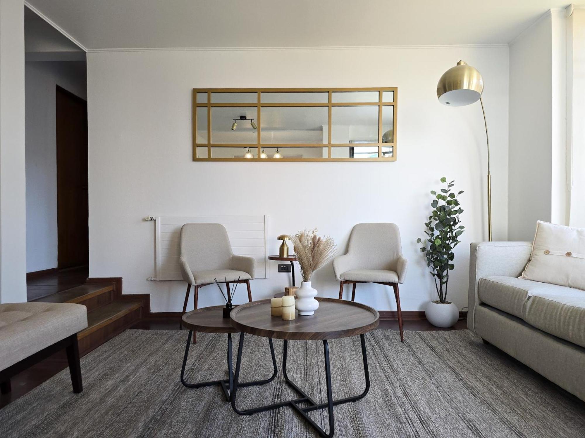 Apartamento Amplio Dpto A Pasos Del Costanera Center Y Mut En Condes Santiago de Chile