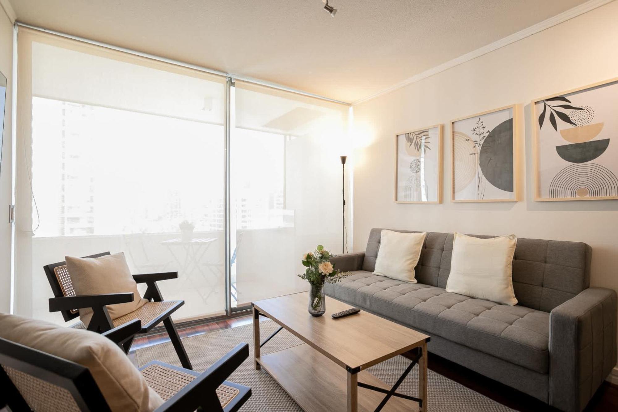 Modern Design Cozy 1b 1b * Santiago de Chile
