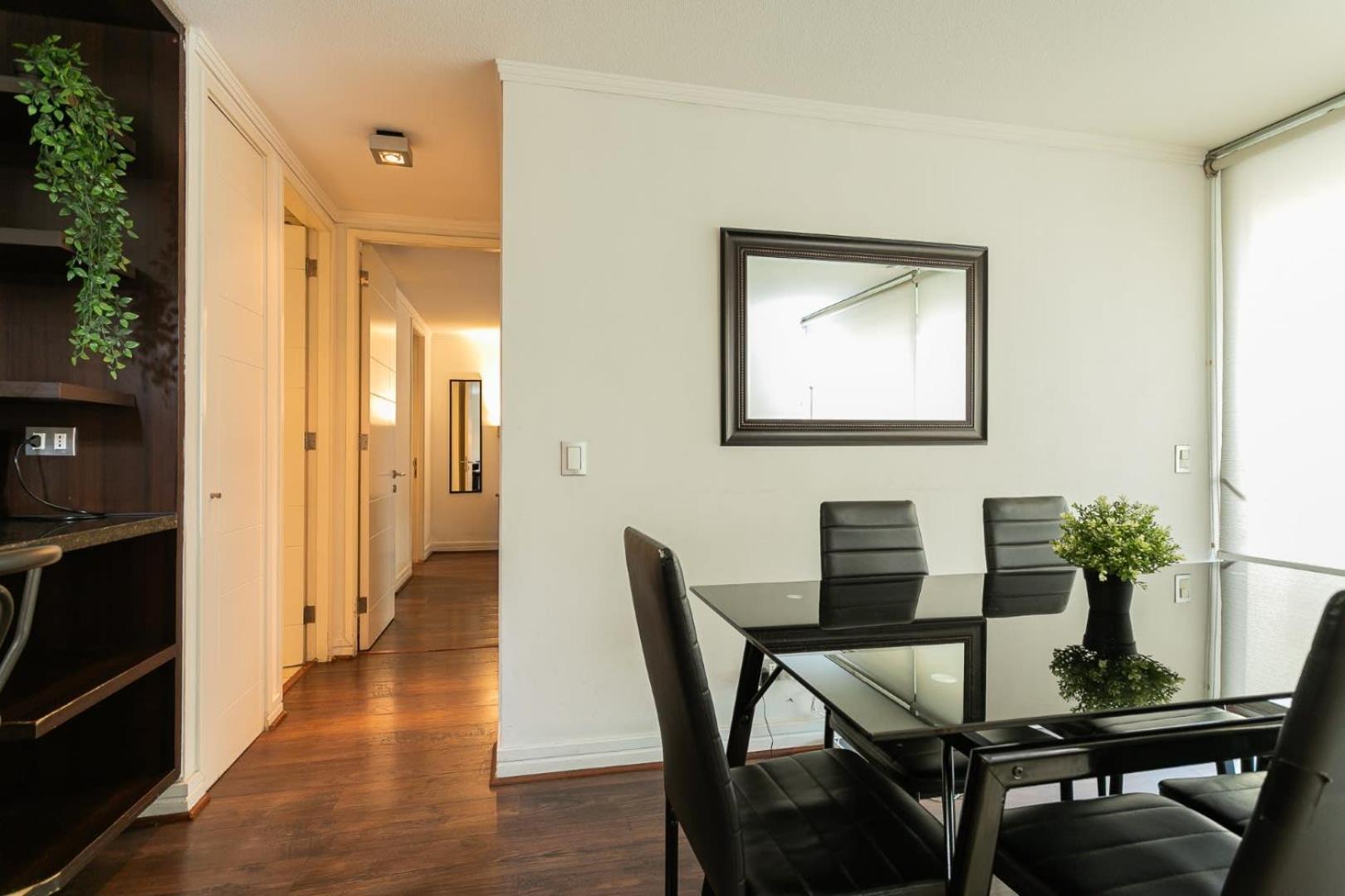 Apartamento Spacious Steps Away From Parque Arauco Santiago