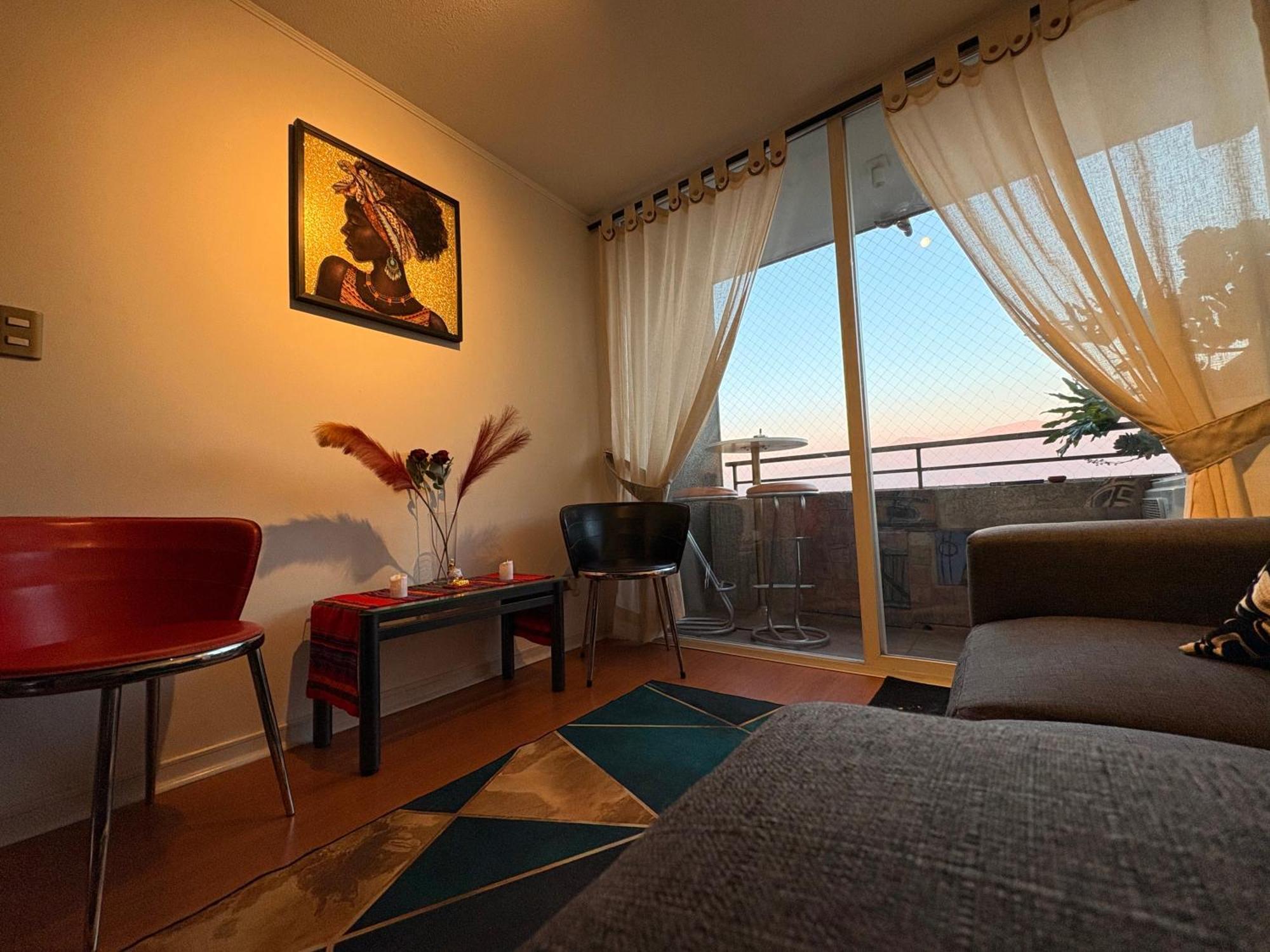 Apartamento Amazing View Of Con Calefaccion Y Estacionamiento Interior Santiago de Chile