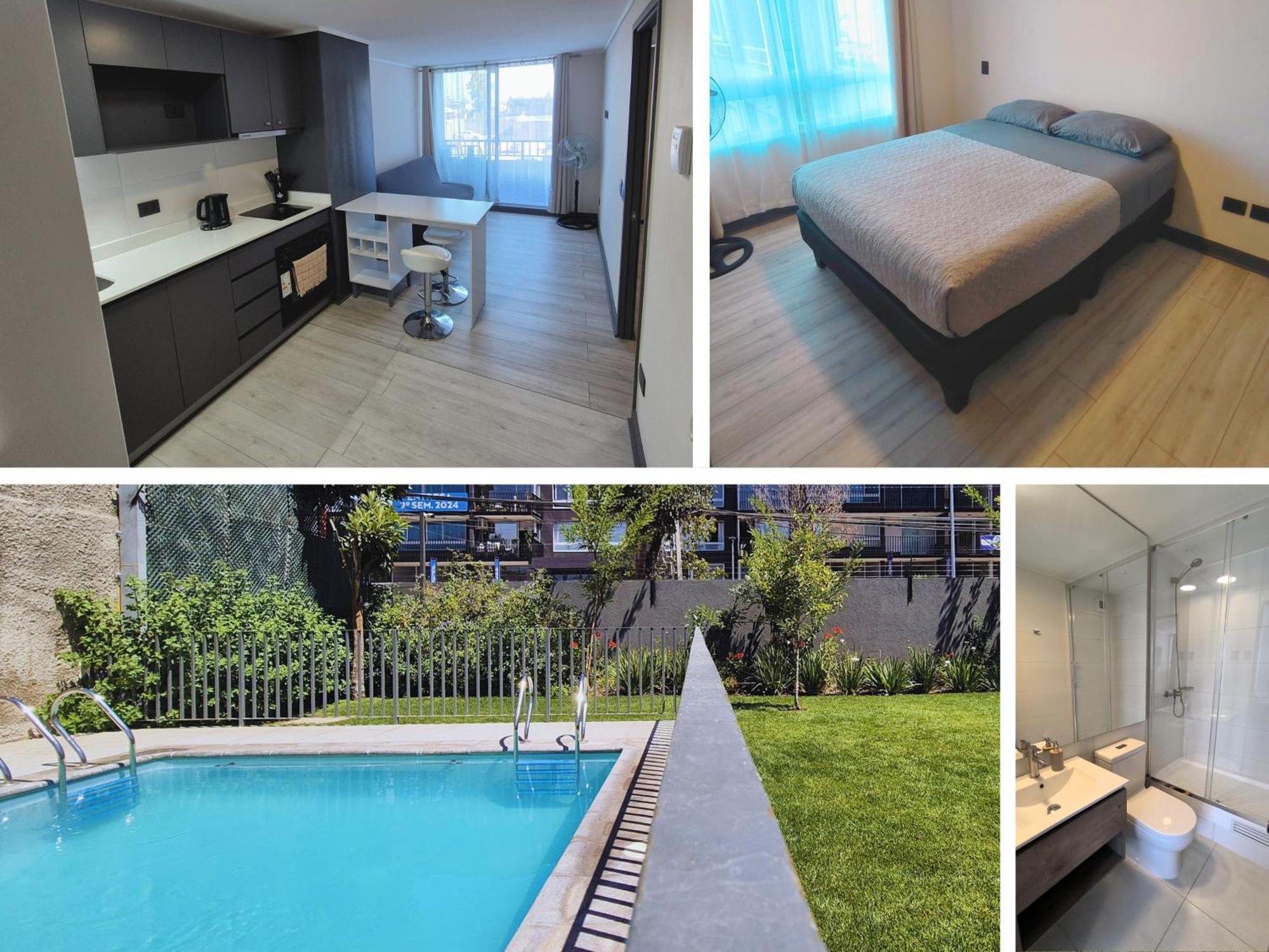 Departamento Nuevo Nunoa Estadio Nacional Piso 3 Apartamento