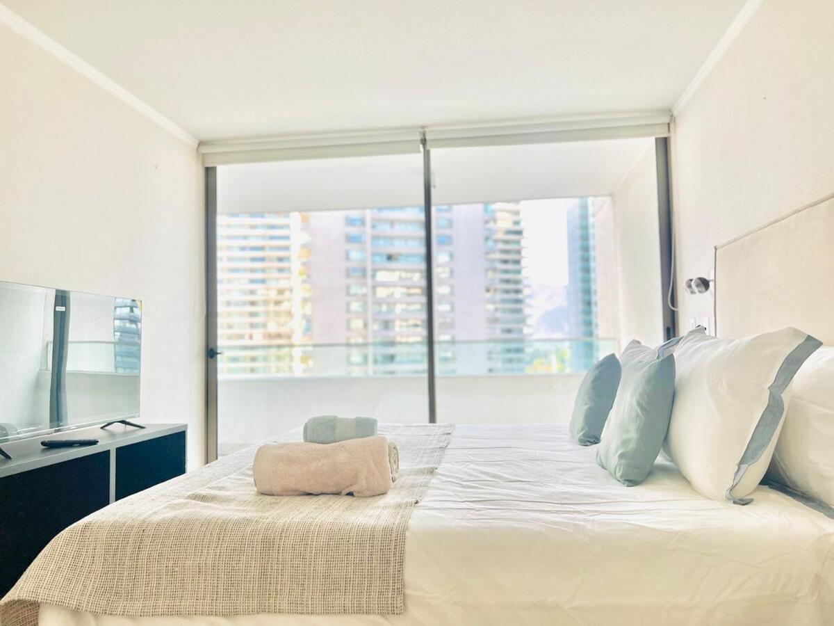Apartamento Estilo Y Comodidad A Pasos De Parque Arauco Santiago de Chile