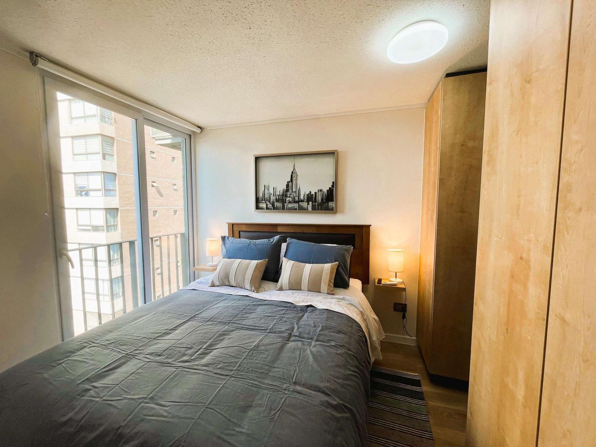 Hom L Departamento Metro Parque Bustamante 2pax *