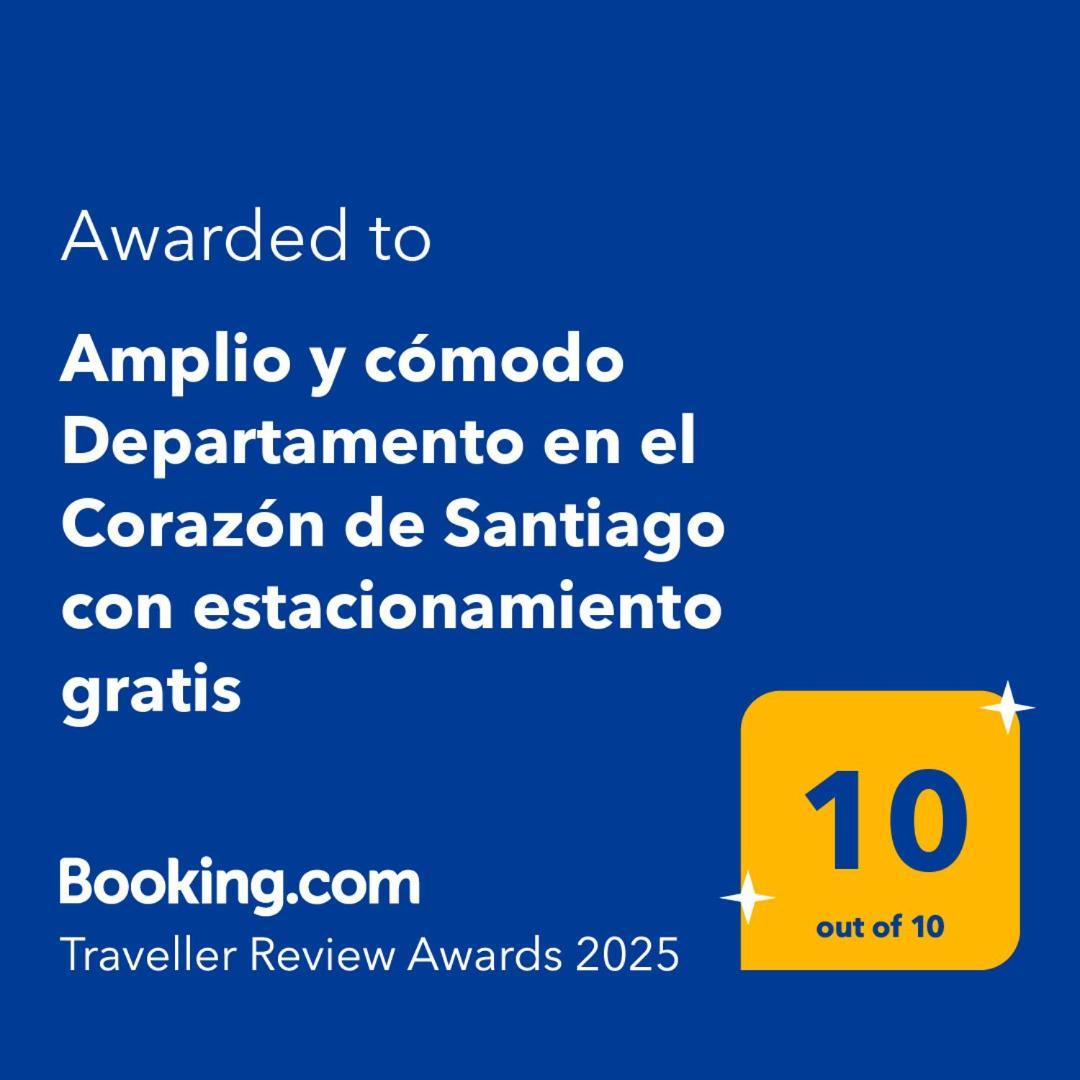 Apartamento Amplio Y Comodo Departamento En El Corazon De Con Estacionamiento Gratis Santiago de Chile