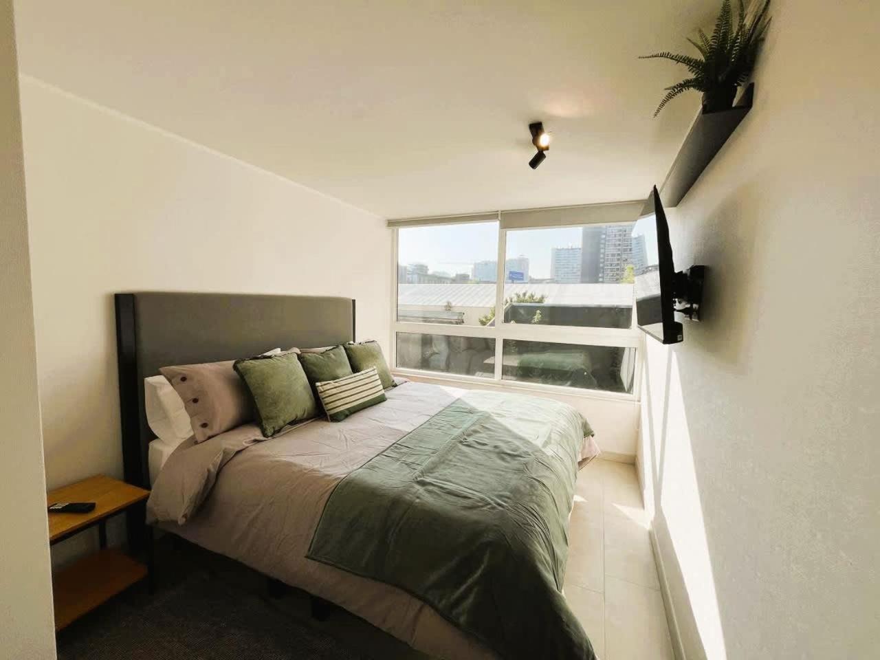 Apartamento Hom I Nuevo Y Luminoso Depto 2d1b En Nunoa 3pax *