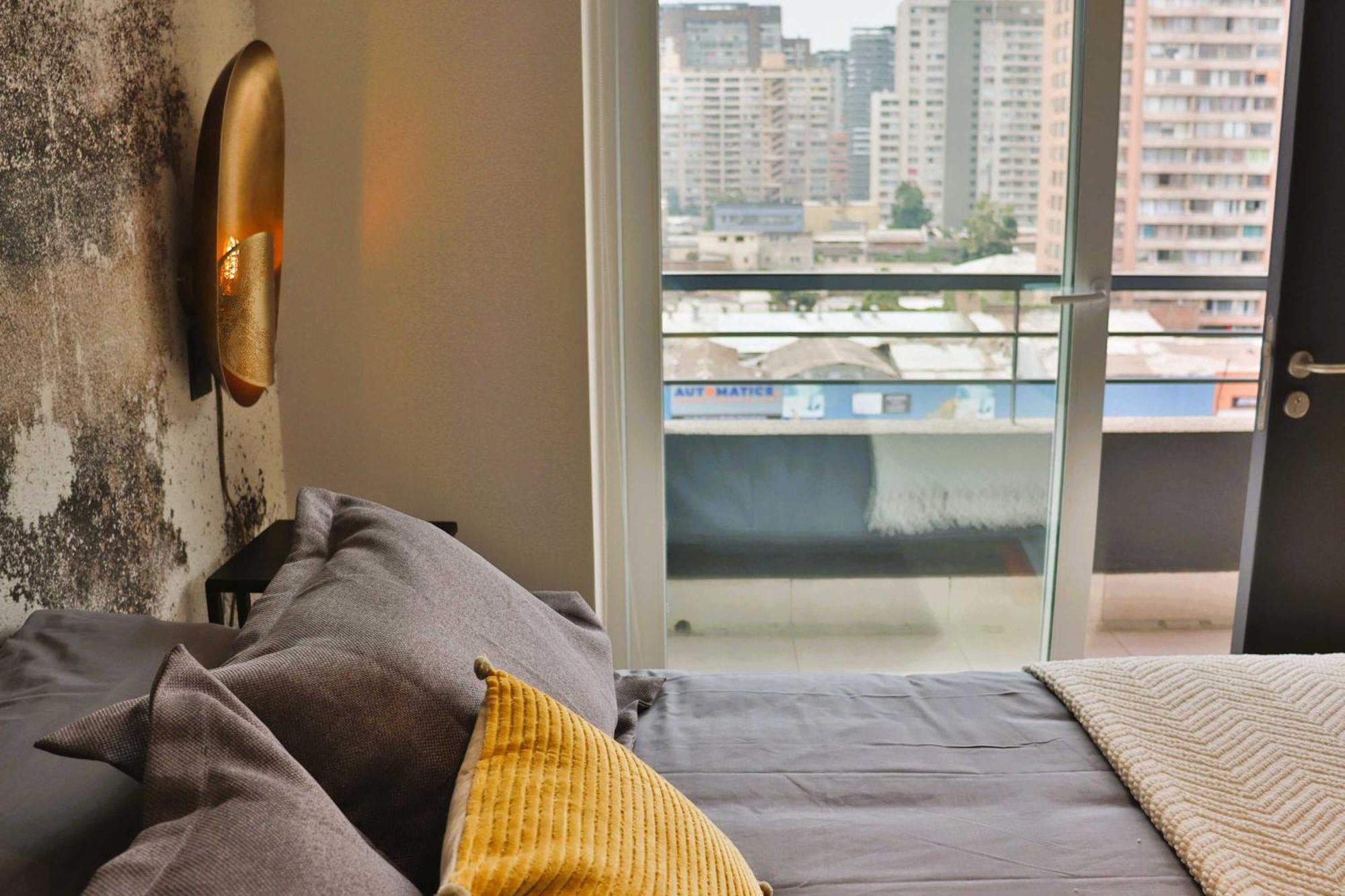 Hom I Dpto Nuevo En Calle Serrano Centro Apartamento Santiago de Chile