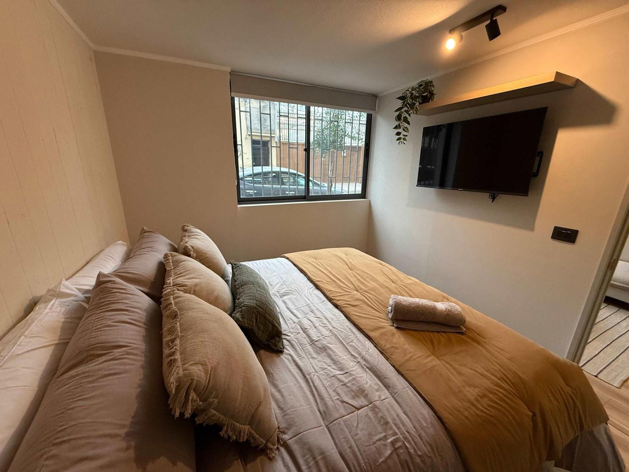 Hom I Acogedor Depto 4pax 2d2b Callemarin Apartamento Santiago de Chile