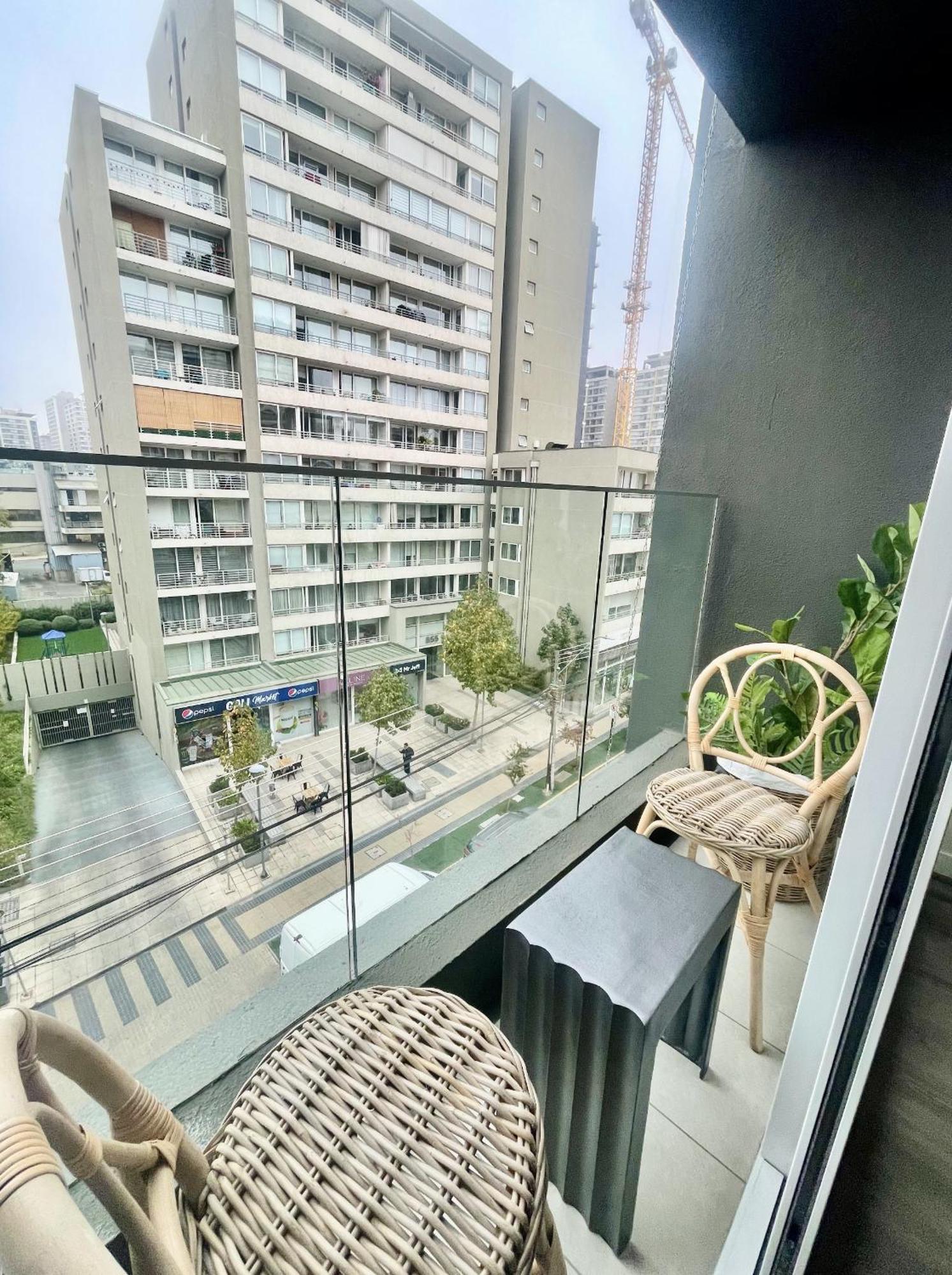 Apartamento Nuevo Y Moderno En Nunoa - Metro Irarrazaval Santiago
