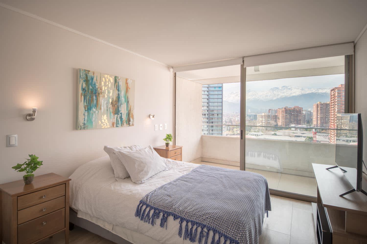 Premium 2br 2ba Parque Arauco - Balcon Con Malla *