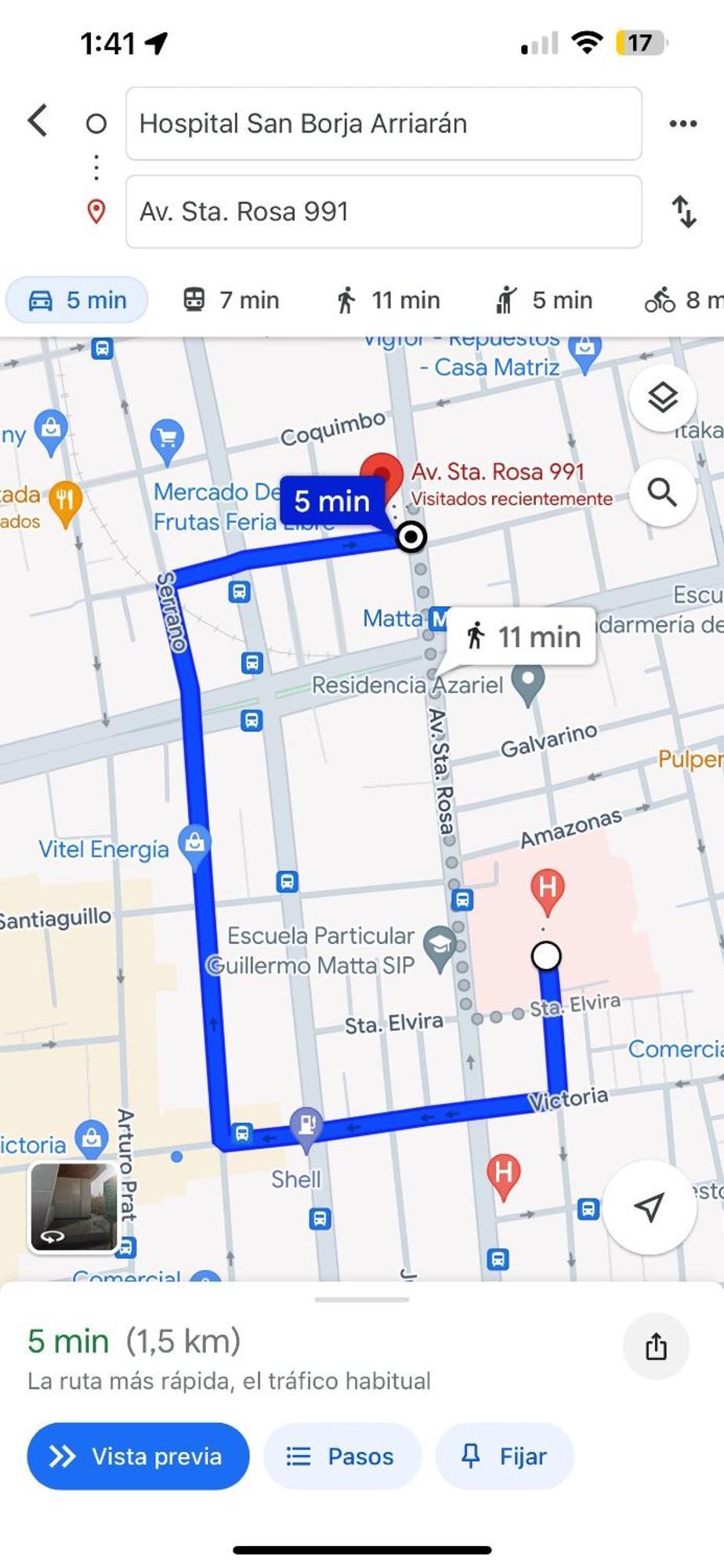 A23 Metro Matta Parque Ohiggins Apartamento *