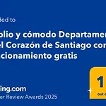 Amplio Y Comodo Departamento En El Corazon De Santiago Con Estacionamiento Gratis