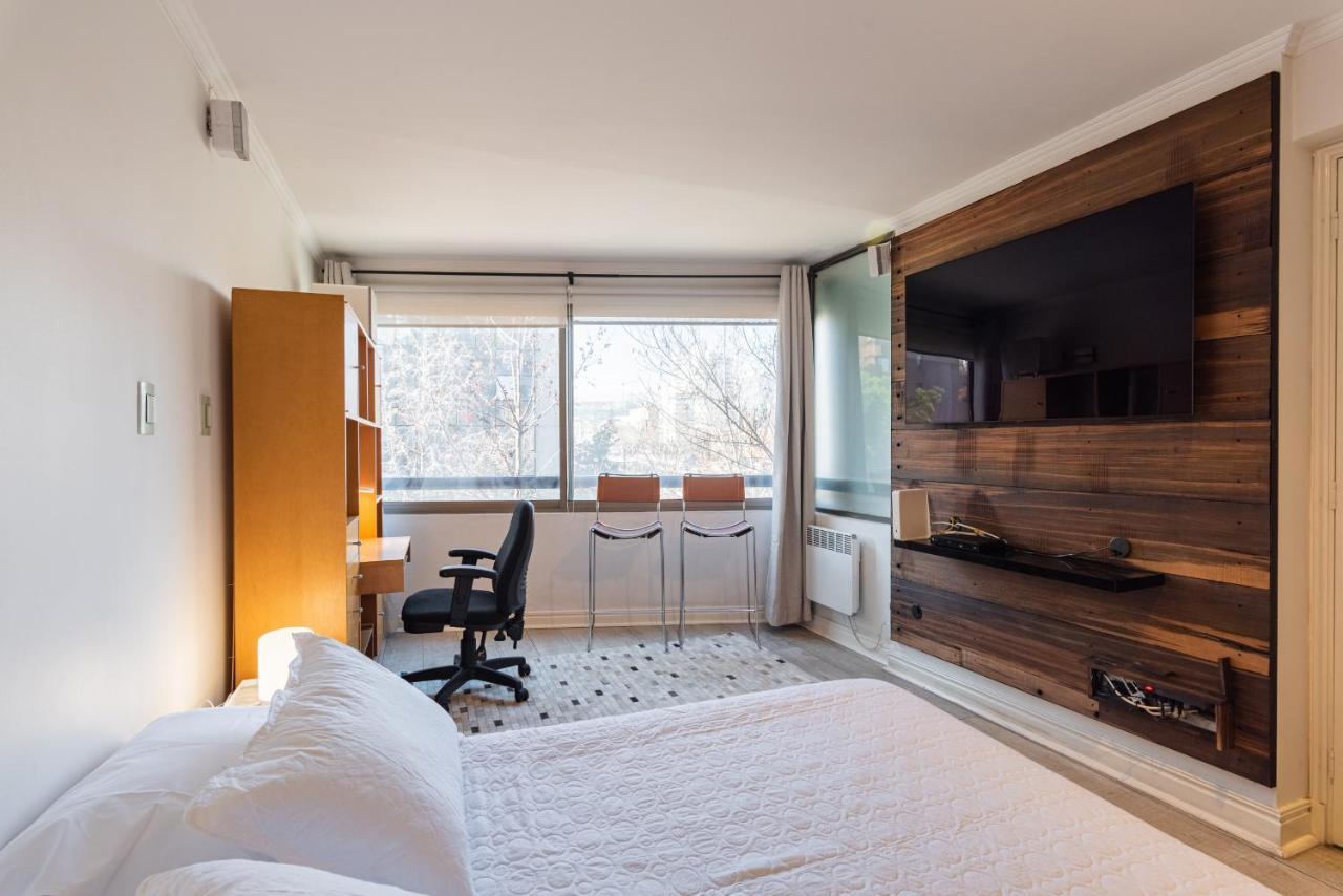 Vitacura Zen 2br W/ Parking, Wifi, Gym & Mall Apartamento