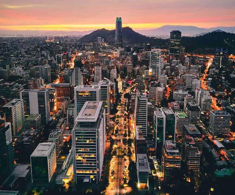 Andar 14 Localizacao Em Condes Chile Confortavel Apartamento