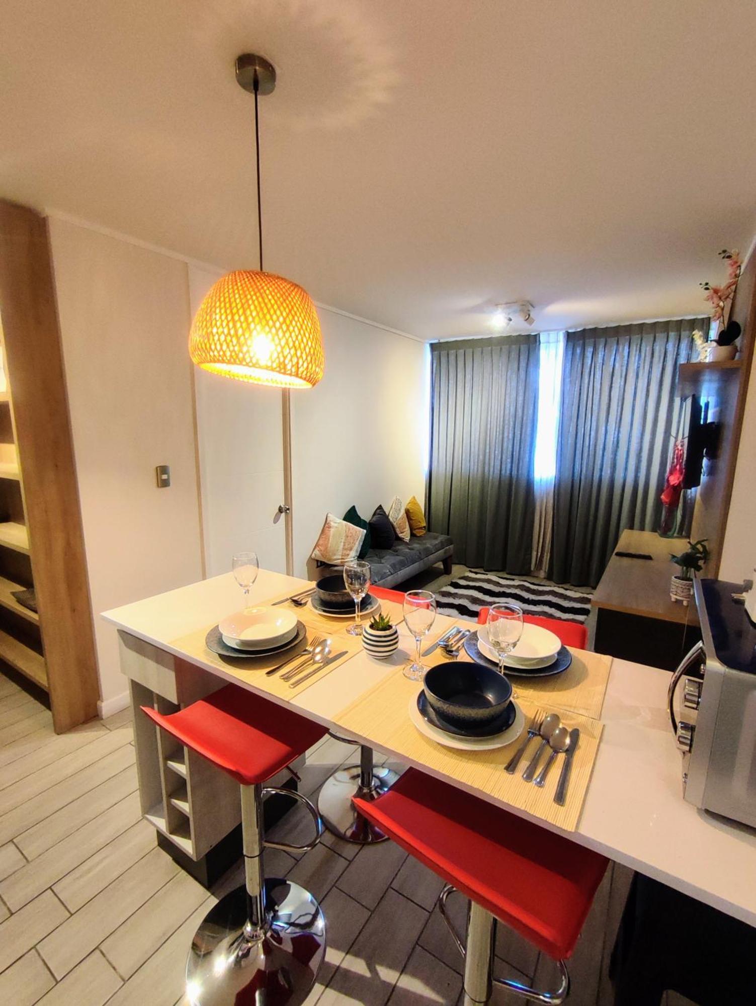 Lindo Acogedor Y Moderno Departamento Amueblado Apartamento Santiago