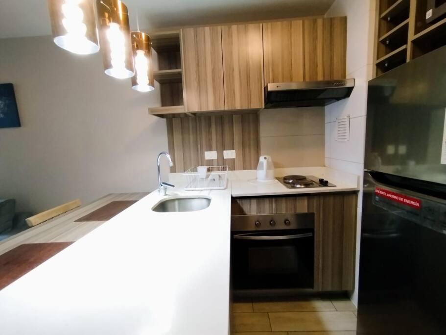 Fabuloso Departamento Cercano A Metro Santa Lucia